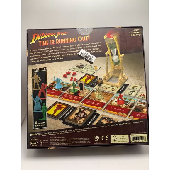 Indiana Jones Sands Of Adventure Board Game - Picture 2 of 2